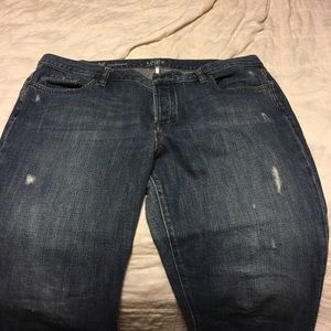 Loft Boyfriend Cut Jeans